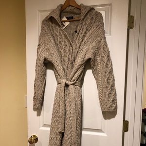 Blarney Woolen Irish Knit Sweater Coat